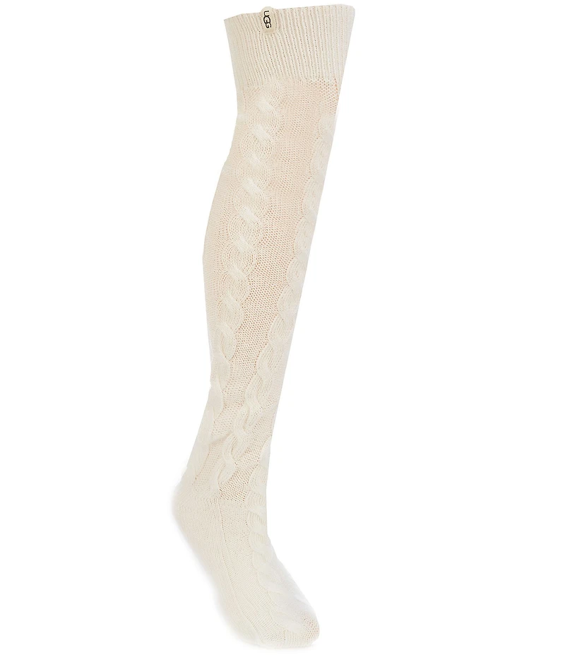 UGG Zanika Cable Thigh High Socks