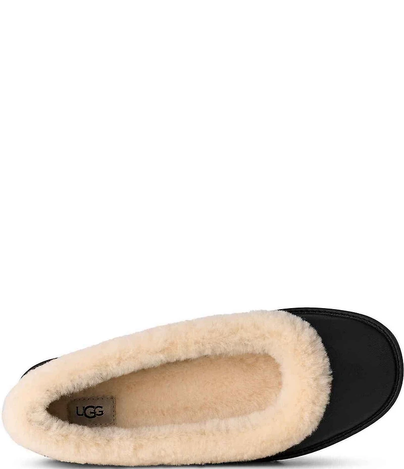 UGG Zora Leather Ballet Flats
