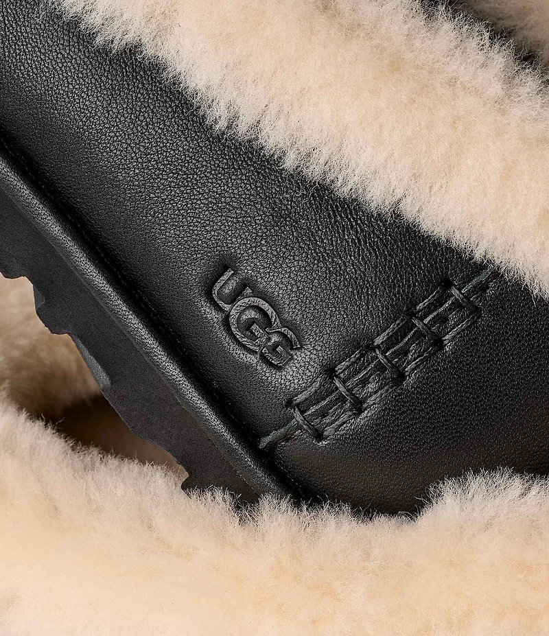 UGG Zora Leather Ballet Flats