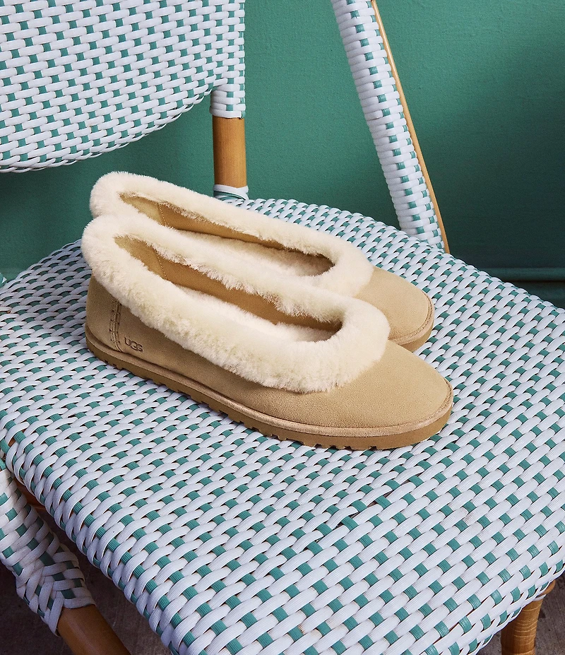 UGG Zora Suede Ballet Flats