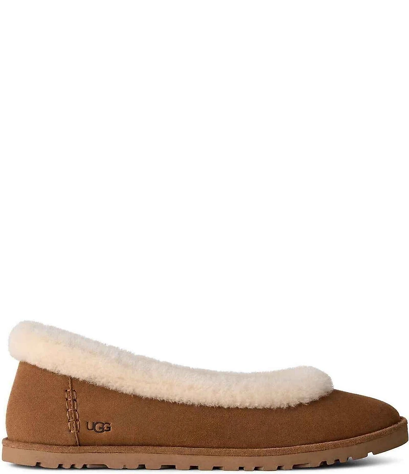 UGG Zora Suede Ballet Flats