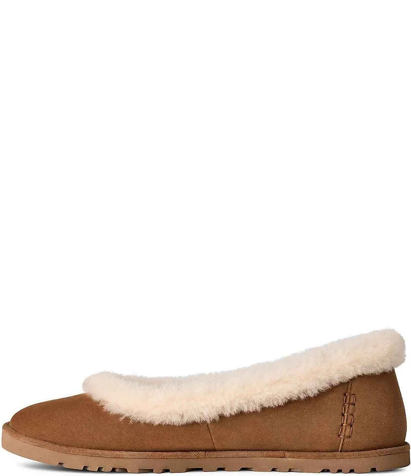 UGG Zora Suede Ballet Flats