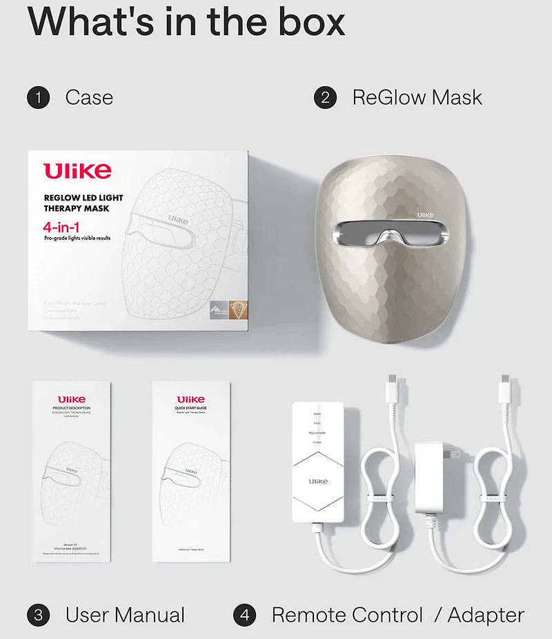ULIKE ReGlow LED Light Therapy Mask