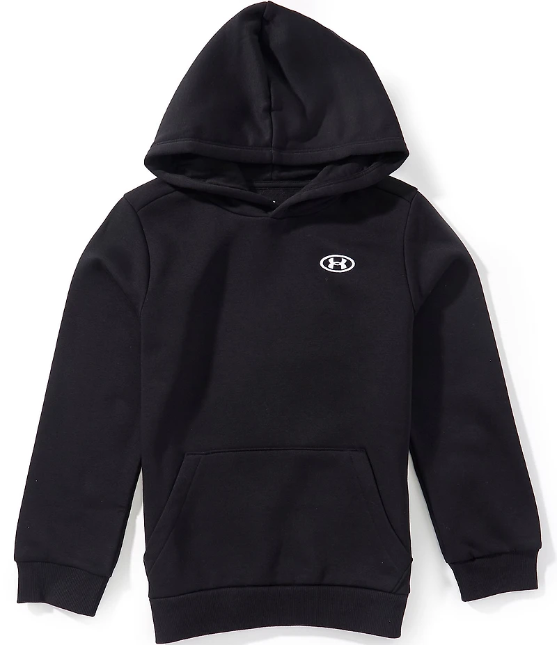 Under Armour Big Boys Long Sleeve Solid Rival Fleece Hoodie