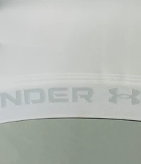Under Armour Solid Double Layer HeatGear Scoop Neck Cross Back Sports Bra