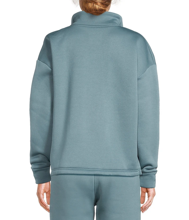 Under Armour Coordinating Armour Fleece 1/2 Zip Mock Neck Long Sleeve Pullover