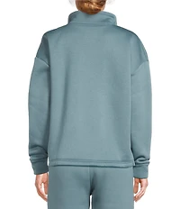 Under Armour Coordinating Armour Fleece 1/2 Zip Mock Neck Long Sleeve Pullover