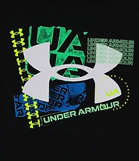 Under Armour Baby Boys Short Sleeve Poster Logo T-Shirt & Shorts Set