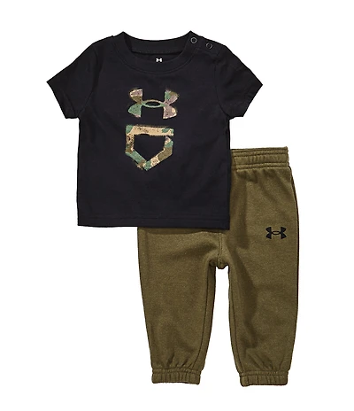 Under Armour Baby Boys Short Sleeve T-Shirt & Jogger Pants Set