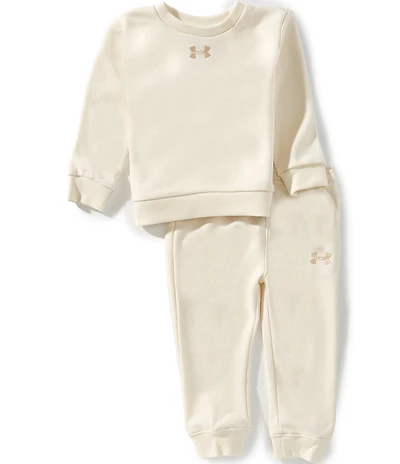 Under Armour Baby Girls Long Sleeve Rival Pullover & Jogger Pants Set