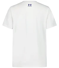 Under Armour Big Boys Short Sleeve White Freedom T-Shirt