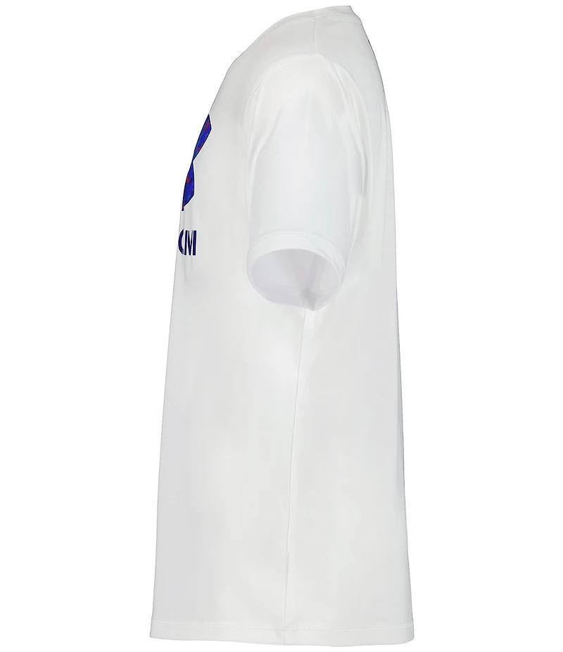 Under Armour Big Boys Short Sleeve White Freedom T-Shirt