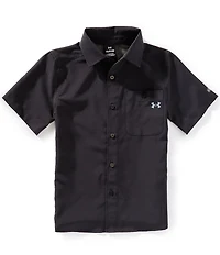 Under Armour Big Boys Drift Tide Woven Fish Shirt