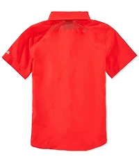 Under Armour Big Boys Drift Tide Woven Fish Shirt