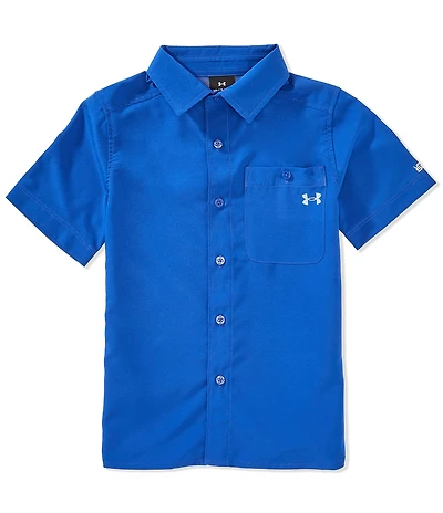 Under Armour Big Boys Short Sleeve Drift Tide Fish Shirt