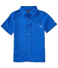 Under Armour Big Boys Short Sleeve Drift Tide Fish Shirt