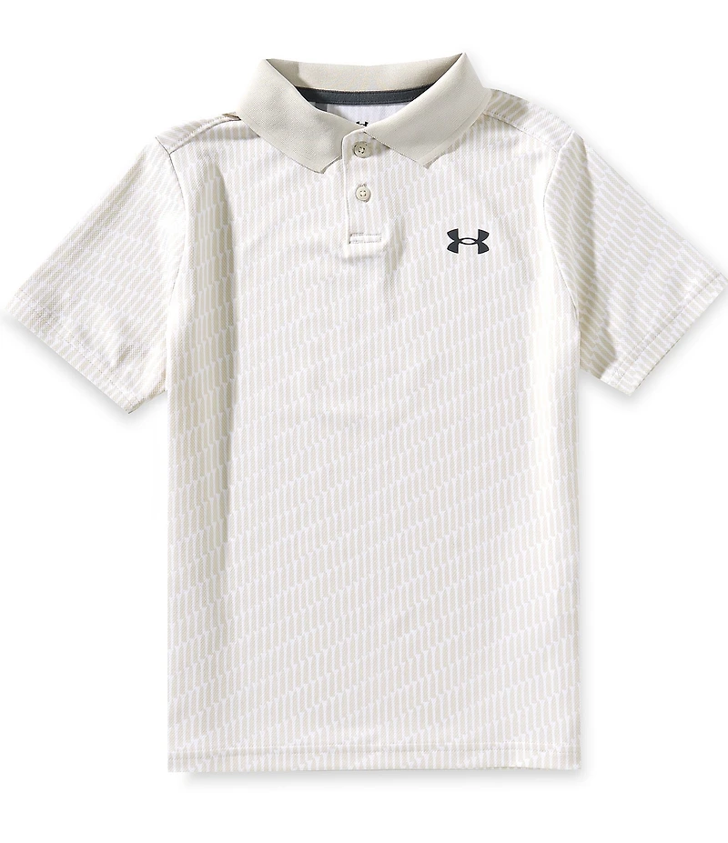 Under Armour Big Boys Printed Performance Polo Shirt