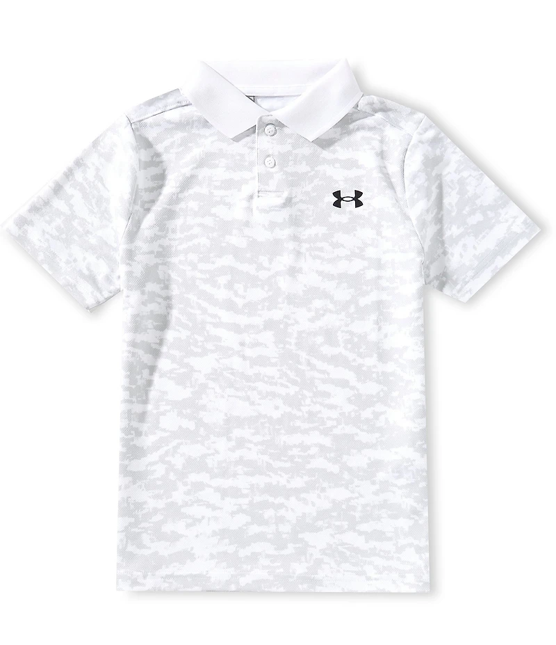 Under Armour Big Boys Printed Performance Polo Shirt