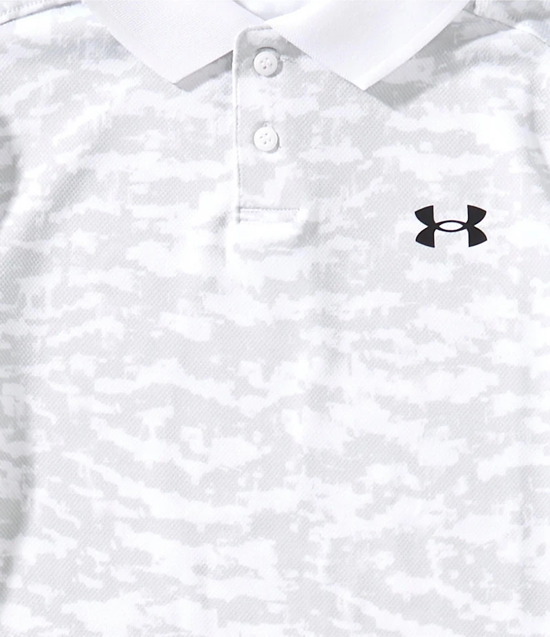 Under Armour Big Boys Printed Performance Polo Shirt