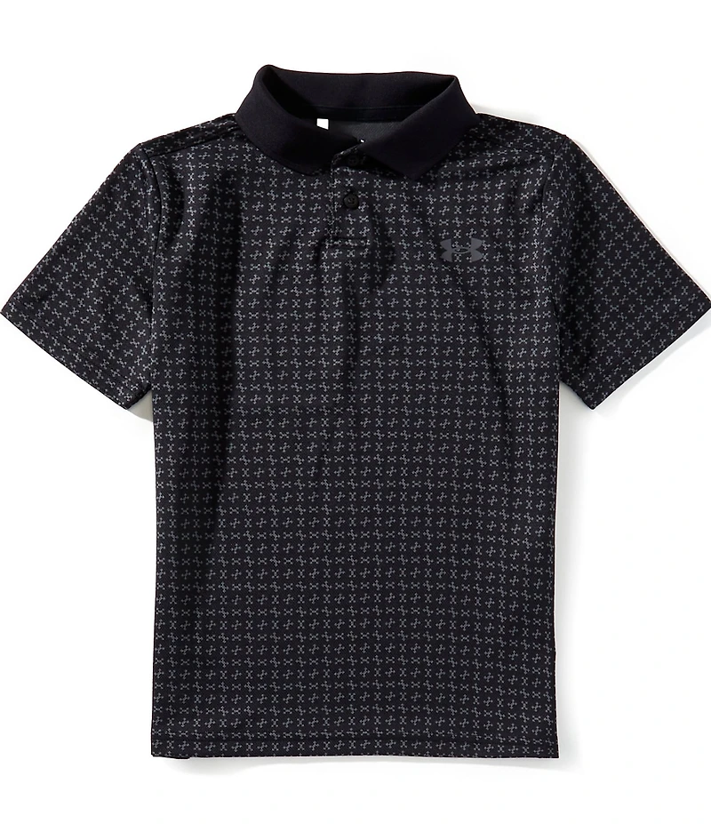 Under Armour Big Boys Printed Performance Polo Shirt