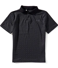 Under Armour Big Boys Printed Performance Polo Shirt
