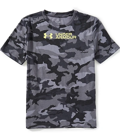 Under Armour Big Boys Short Sleeve Camo Graphic T-Shirt