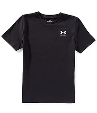 Under Armour Big Boys Short Sleeve Icon Logo T-Shirt