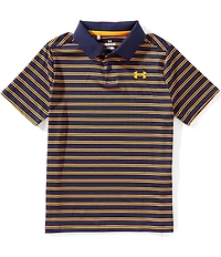 Under Armour Big Boys Short-Sleeve Performance Stripe Polo Shirt