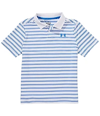 Under Armour Big Boys Short-Sleeve Performance Stripe Polo Shirt