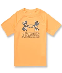 Under Armour Big Boys Short Sleeve Tech Hybrid Graphic T-Shirt