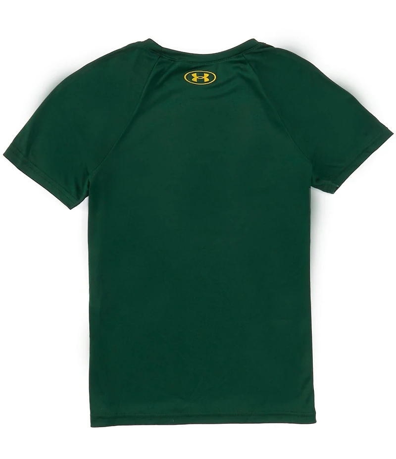 Under Armour Big Boys Short Sleeve Tech Hybrid Graphic T-Shirt