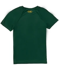 Under Armour Big Boys Short Sleeve Tech Hybrid Graphic T-Shirt