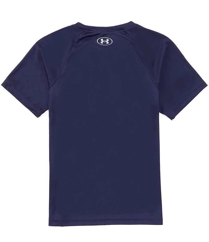Under Armour Big Boys Short Sleeve Tech Hybrid Graphic T-Shirt