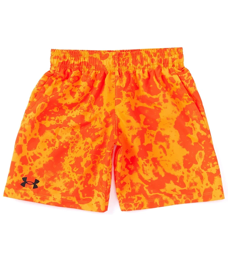 Under Armour Big Boys Woven Printed Pull-On Shorts