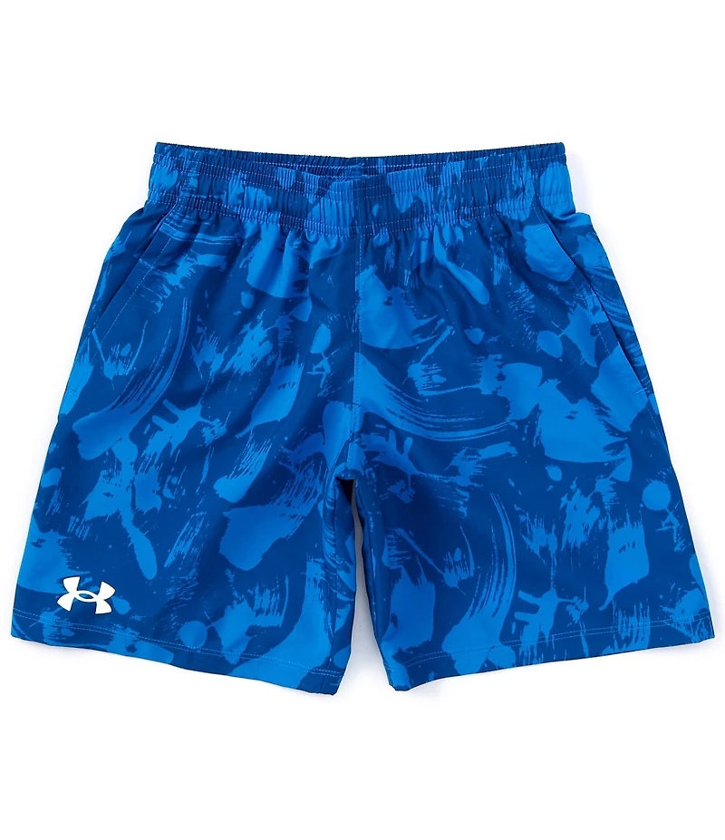 Under Armour Big Boys Woven Printed Pull-On Shorts