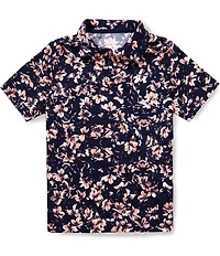 Under Armour Big Boys All-Over Print Golf Polo