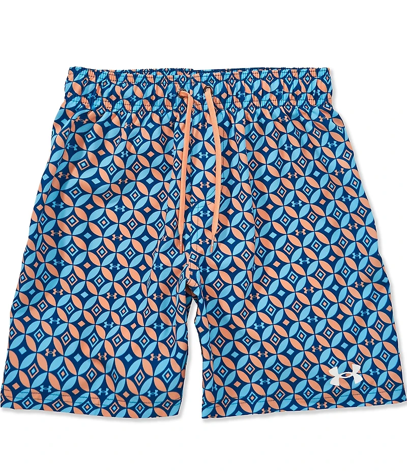 Under Armour Big Boys Compress Printed Volley Swim Trunks