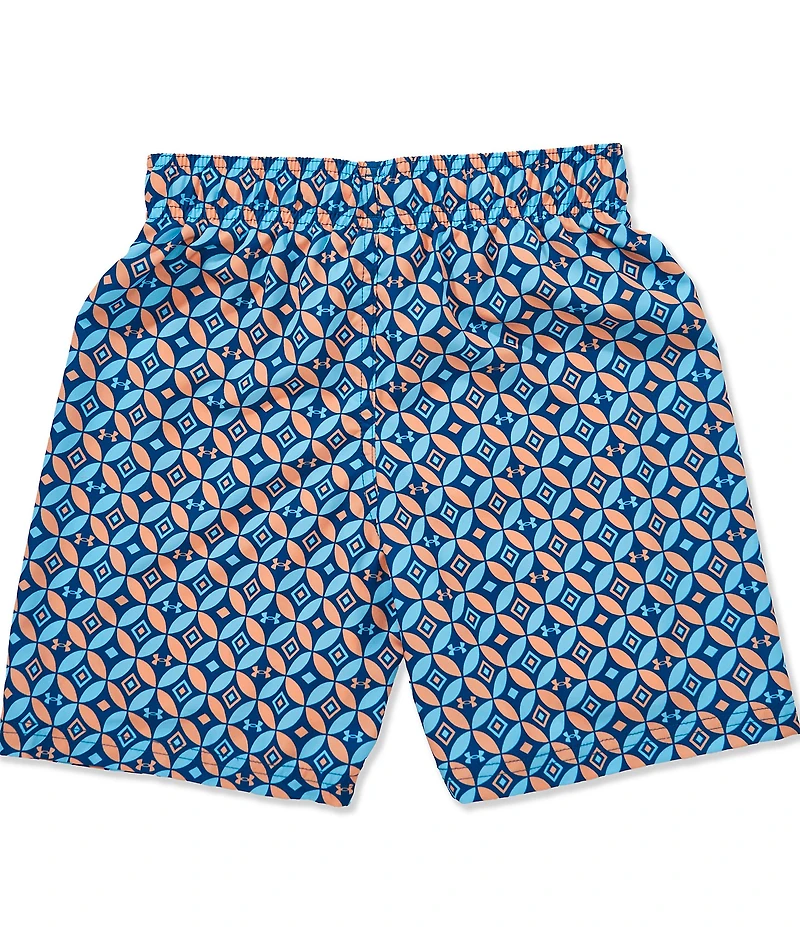 Under Armour Big Boys Compress Printed Volley Swim Trunks