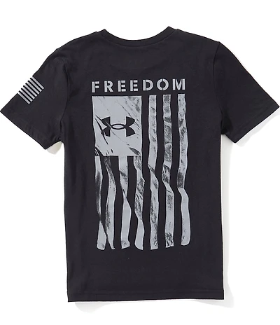 Under Armour Big Boys Freedom Flag T-Shirt