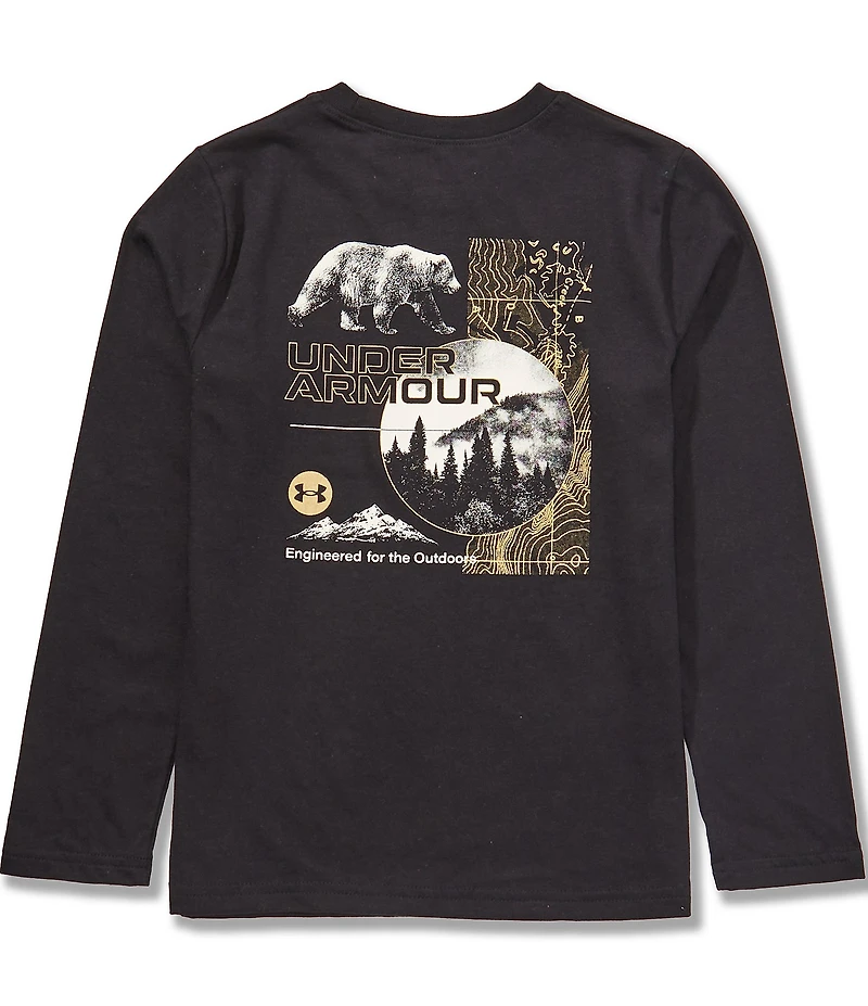 Under Armour Big Boys Long Sleeve Bear Creek T-Shirt