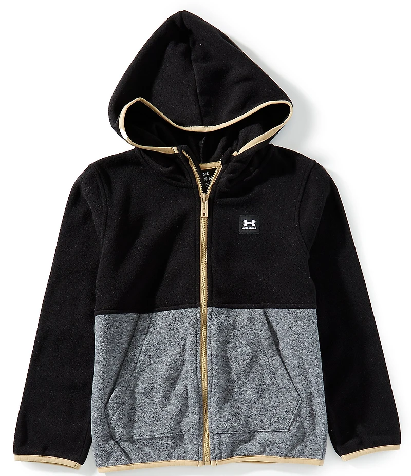 Under Armour Big Boys Long Sleeve Hundo Full-Zip Hoodie