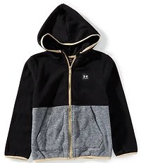 Under Armour Big Boys Long Sleeve Hundo Full-Zip Hoodie