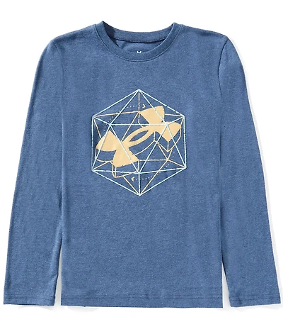 Under Armour Big Boys Long Sleeve Within Logo T-Shirt
