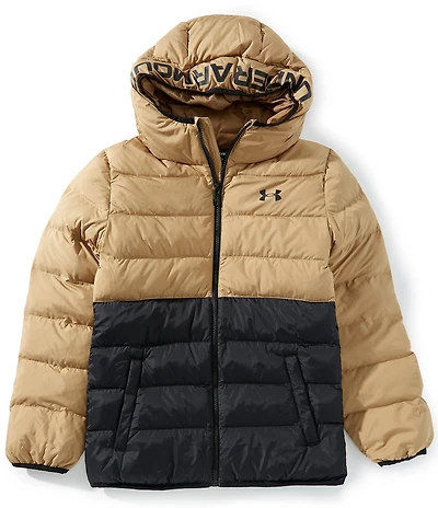 Under Armour Big Boys Pronto Colorblock Puffer Jacket