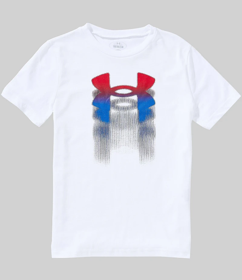 Under Armour Big Boys Short-Sleeve Blur Fade Tee