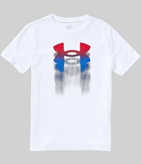 Under Armour Big Boys Short-Sleeve Blur Fade Tee