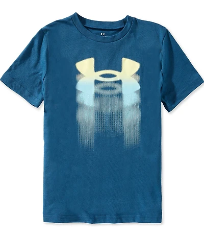 Under Armour Big Boys Short-Sleeve Blur Fade Tee