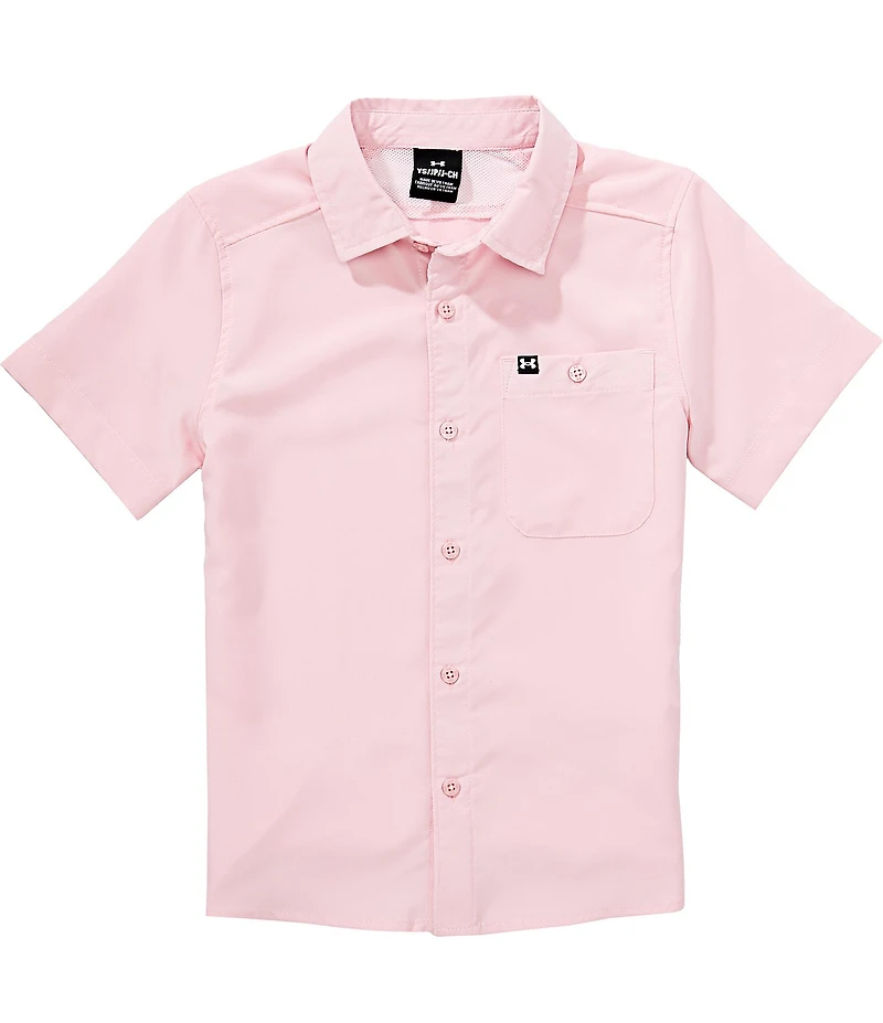 Under Armour Big Boys Short-Sleeve Drift Tide Fish Shirt