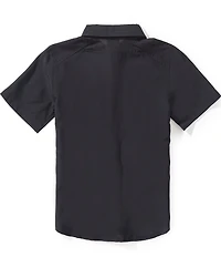 Under Armour Big Boys Short Sleeve Drift Tide Fish Woven Shirt