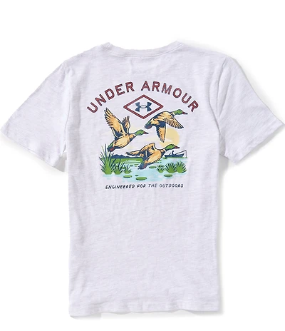 Under Armour Big Boys Short Sleeve Duck Pond Graphic T-Shirt